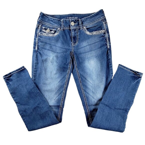 Maurices Womens Jeans Decorative Pocket Stitching size 6 Regular JH1598503 - Picture 5 of 6